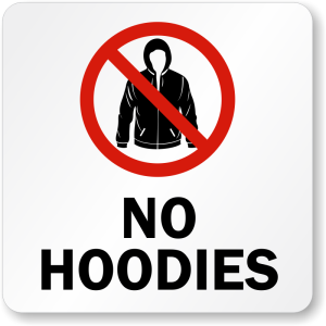 Brendan Spaar says no to hoodies